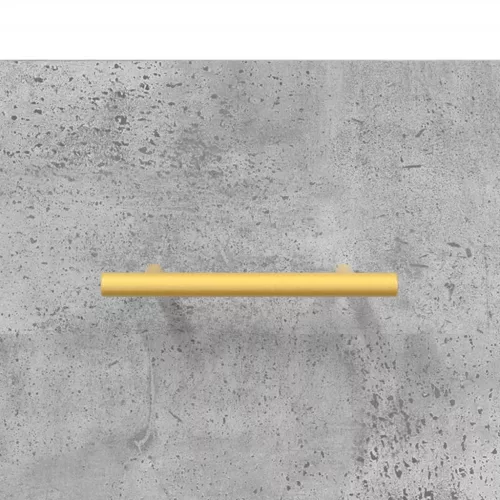  betonszürke szerelt fa tálalószekrény 100 x 36 x 60 cm