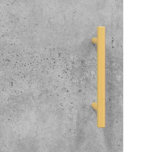  betonszürke szerelt fa tálalószekrény 100 x 36 x 60 cm