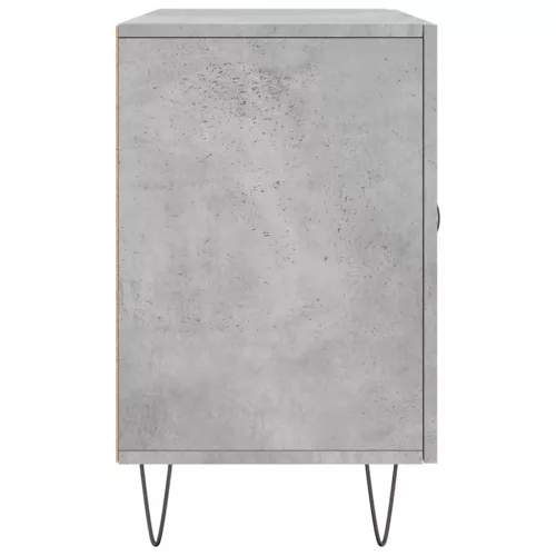  betonszürke szerelt fa tálalószekrény 100 x 36 x 60 cm
