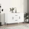  fehér szerelt fa tálalóasztal 100 x 36 x 60 cm