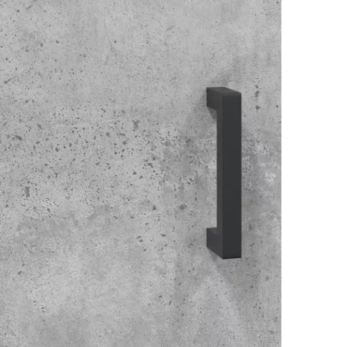  betonszürke szerelt fa tálalószekrény 100 x 36 x 60 cm