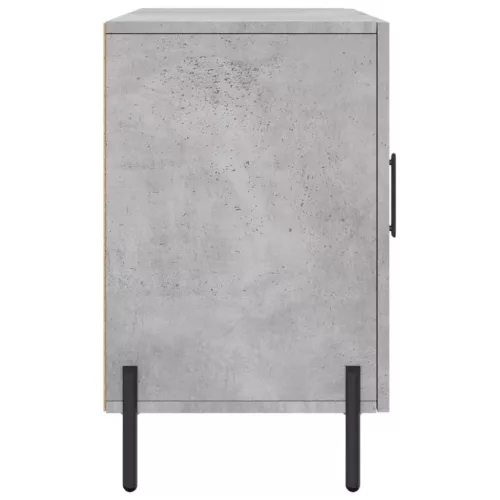  betonszürke szerelt fa tálalószekrény 100 x 36 x 60 cm