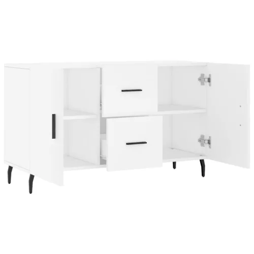  fehér szerelt fa tálalóasztal 100 x 36 x 60 cm