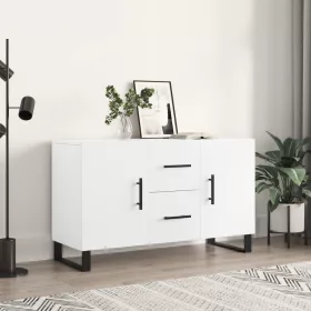  fehér szerelt fa tálalóasztal 100 x 36 x 60 cm