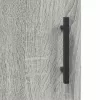  szürke sonoma színű szerelt fa tálalószekrény 100 x 36 x 60 cm