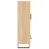  sonoma tölgy színű szerelt fa magasszekrény 69,5 x 31 x 115 cm
