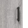  szürke sonoma szerelt fa magasszekrény 69,5 x 31 x 115 cm
