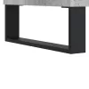 betonszürke szerelt fa polcos szekrény 69,5 x 32,5 x 90 cm