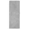  betonszürke fali szekrény 69,5x34x90 cm