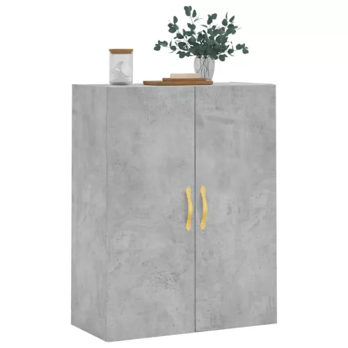  betonszürke fali szekrény 69,5x34x90 cm