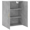  betonszürke fali szekrény 69,5x34x90 cm