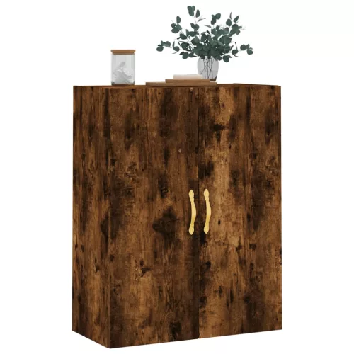  füstös tölgy színű fali szekrény 69,5 x 34 x 90 cm