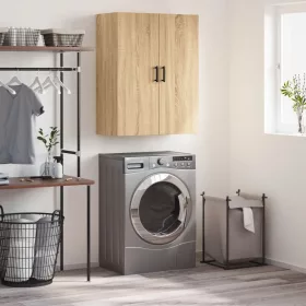  sonoma színű fali szekrény 69,5x34x90 cm