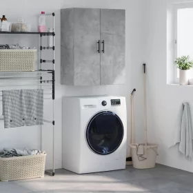  betonszürke fali szekrény 69,5x34x90 cm