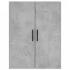  betonszürke fali szekrény 69,5x34x90 cm