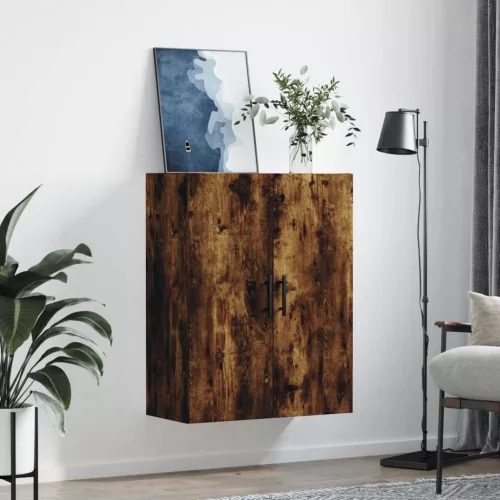  füstös tölgy színű fali szekrény 69,5 x 34 x 90 cm