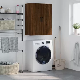  barna tölgyszínű fali szekrény 69,5x34x90 cm