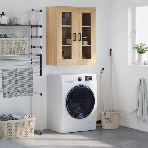  sonoma színű fali szekrény 69,5x34x90 cm