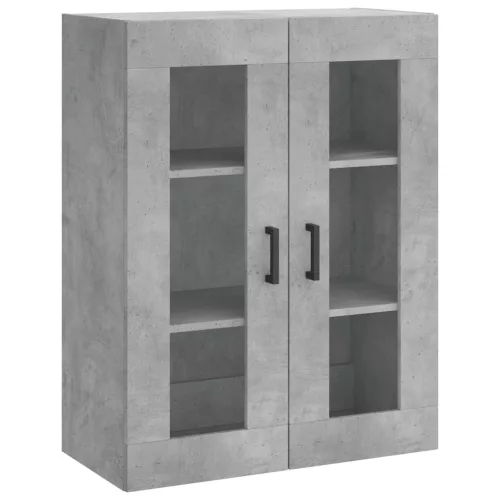 betonszürke fali szekrény 69,5x34x90 cm