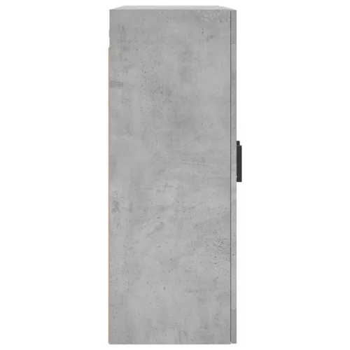  betonszürke fali szekrény 69,5x34x90 cm