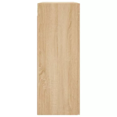  sonoma színű fali szekrény 69,5x34x90 cm