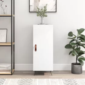  fehér szerelt fa tálalóasztal 34,5 x 34 x 90 cm