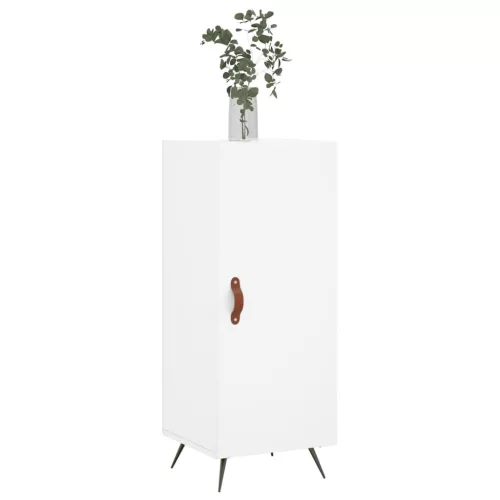  fehér szerelt fa tálalóasztal 34,5 x 34 x 90 cm