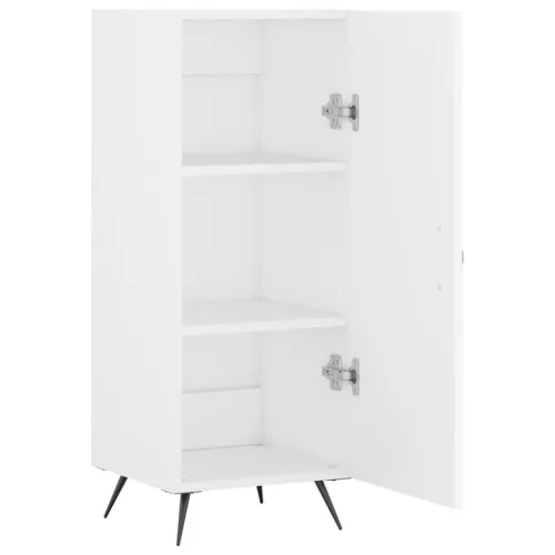  fehér szerelt fa tálalóasztal 34,5 x 34 x 90 cm