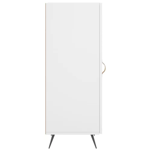  fehér szerelt fa tálalóasztal 34,5 x 34 x 90 cm