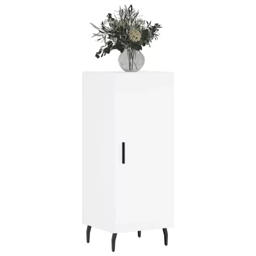  fehér szerelt fa tálalóasztal 34,5 x 34 x 90 cm