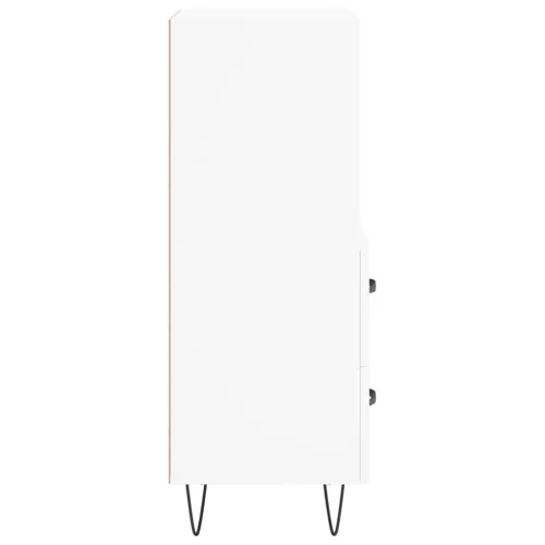  fehér szerelt fa tálalóasztal 34,5 x 34 x 90 cm