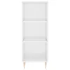  magasfényű fehér tálalószekrény 34,5 x 32,5 x 90 cm