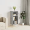  betonszürke szerelt fa tálalószekrény 34,5 x 32,5 x 90 cm