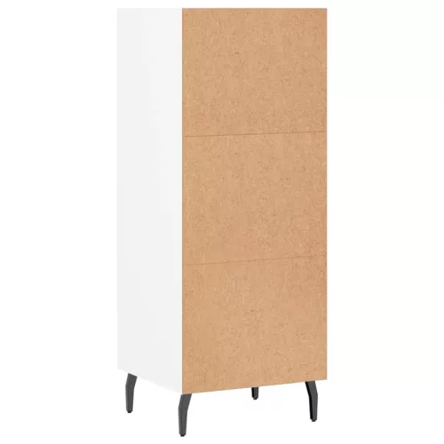  fehér szerelt fa tálalóasztal 34,5 x 32,5 x 90 cm