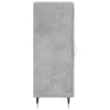  betonszürke szerelt fa tálalószekrény 34,5 x 34 x 90 cm