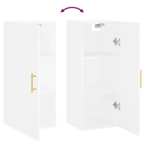  fehér fali szekrény34,5x34x90 cm