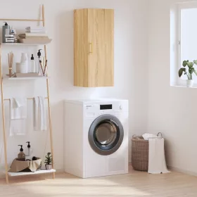  sonoma színű fali szekrény 34,5 x 34 x 90 cm