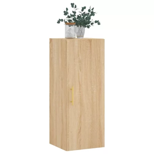  sonoma színű fali szekrény 34,5 x 34 x 90 cm