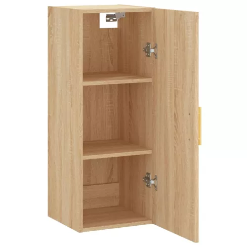  sonoma színű fali szekrény 34,5 x 34 x 90 cm