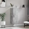  betonszürke fali szekrény 34,5 x 34 x 90 cm