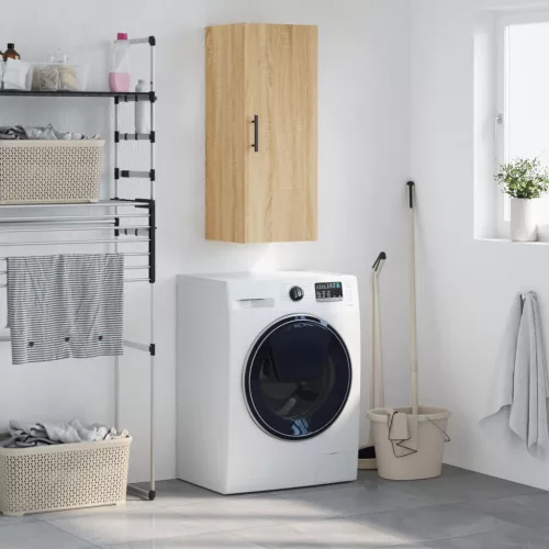  sonoma színű fali szekrény 34,5 x 34 x 90 cm