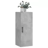 betonszürke fali szekrény 34,5 x 34 x 90 cm