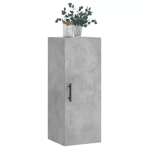  betonszürke fali szekrény 34,5 x 34 x 90 cm