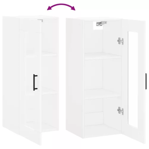  fehér fali szekrény34,5x34x90 cm