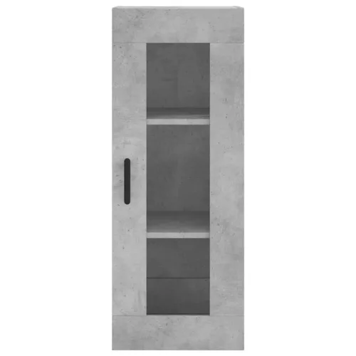  betonszürke fali szekrény 34,5 x 34 x 90 cm