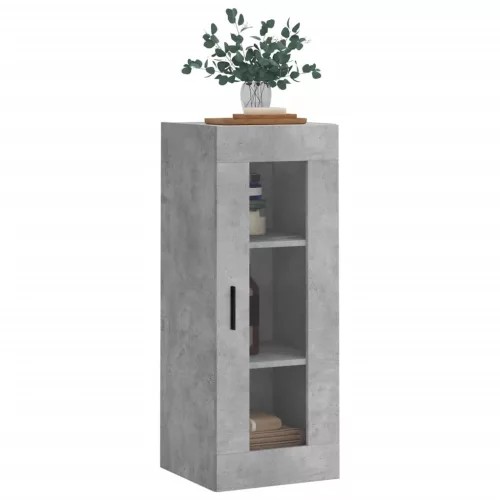  betonszürke fali szekrény 34,5 x 34 x 90 cm