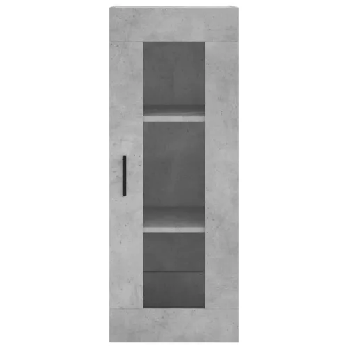  betonszürke fali szekrény 34,5 x 34 x 90 cm