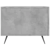  2 db betonszürke szerelt fa dohányzóasztal 50 x 50 x 40 cm