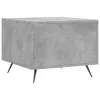  2 db betonszürke szerelt fa dohányzóasztal 50 x 50 x 40 cm