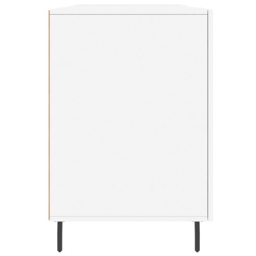  fehér szerelt fa íróasztal 140 x 50 x 75 cm